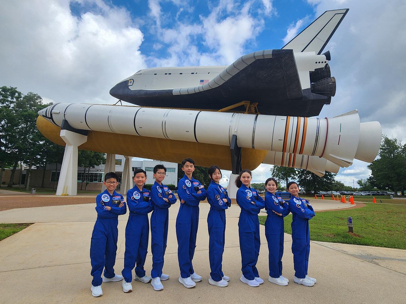 8位小太空人在「太空探索之旅」展現「It is Possible!」的精神。