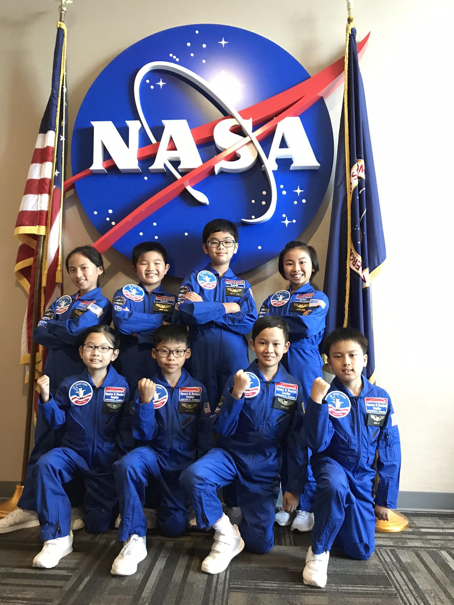 The eight Jr. Astronauts all lived the "It is Possible!" spirit to successfully complete various challenging missions during their nine-day Space-Exploration Journey.